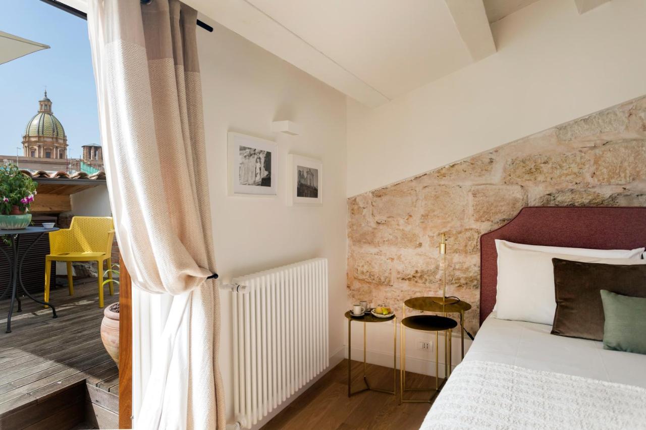 Sui Tetti Di Balarm Boutique Rooms Palermo Bagian luar foto