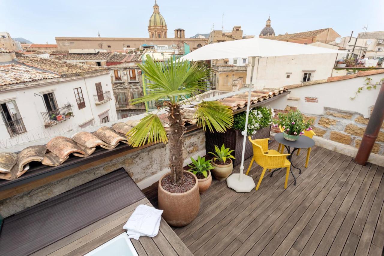 Sui Tetti Di Balarm Boutique Rooms Palermo Bagian luar foto