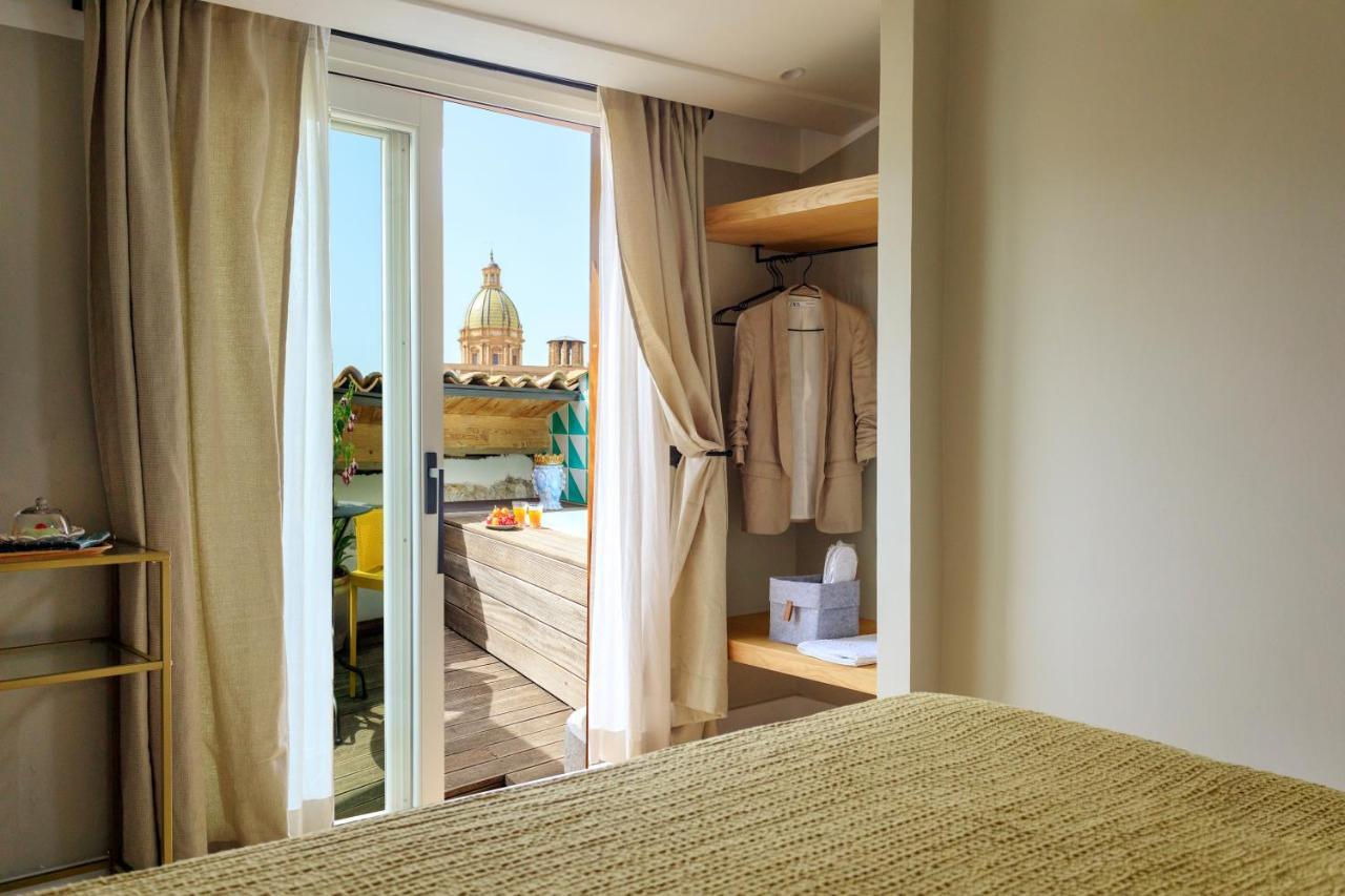 Sui Tetti Di Balarm Boutique Rooms Palermo Bagian luar foto