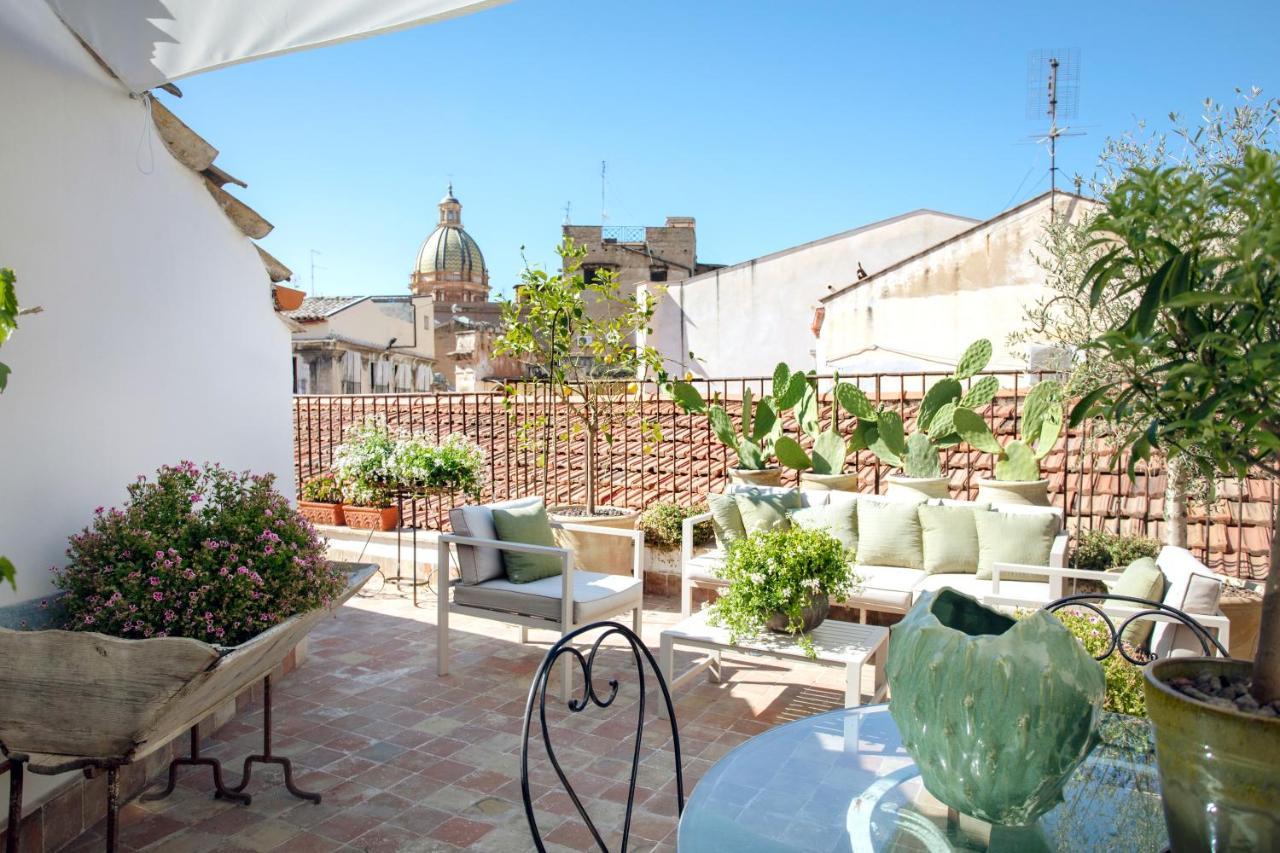Sui Tetti Di Balarm Boutique Rooms Palermo Bagian luar foto
